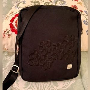 Floral Embroidered Haiku Crossbody